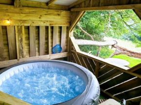 The Potting Shed near Tenby with Hot Tub, Four-poster bed, and breakfast